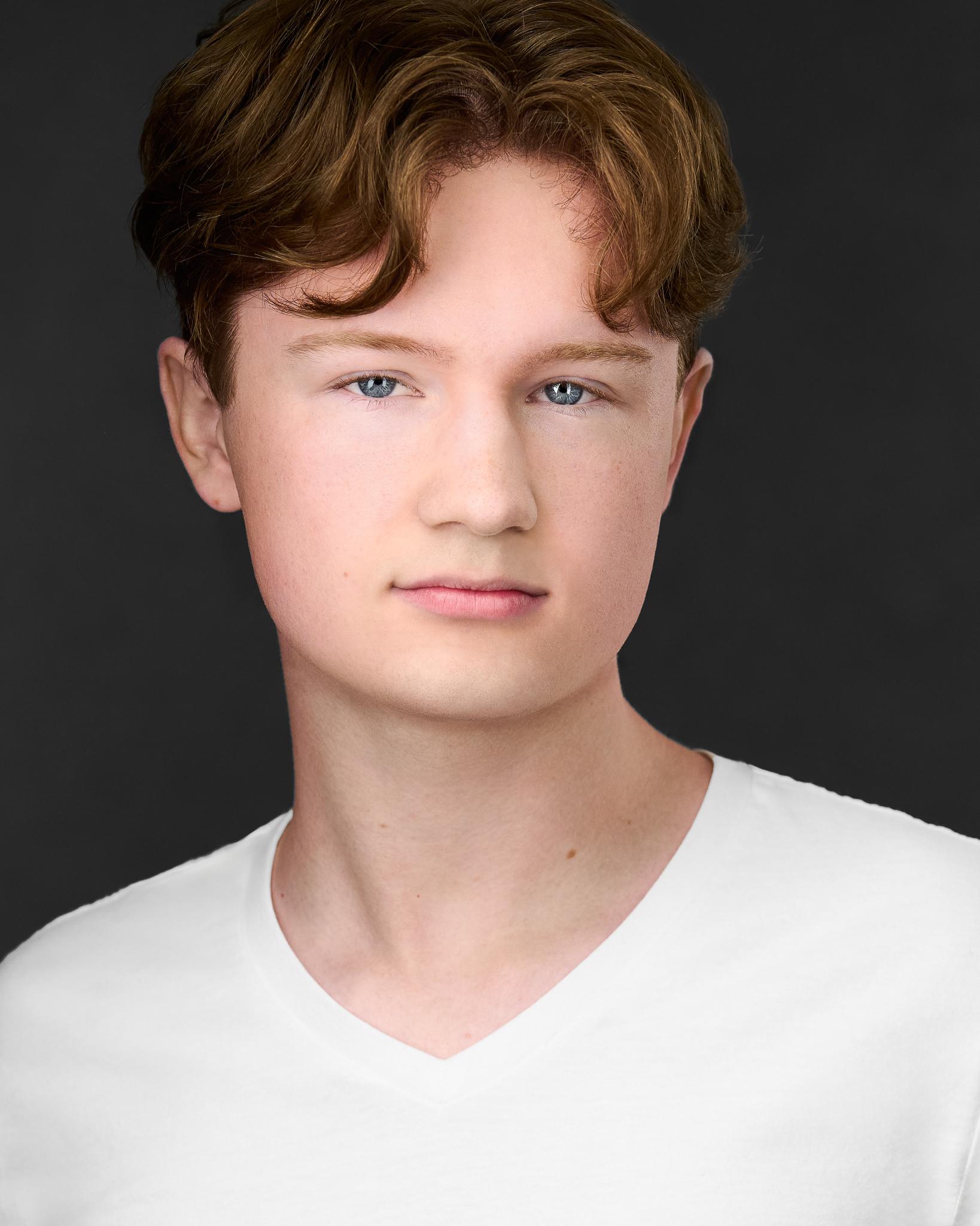 Theatrical actor headshot
